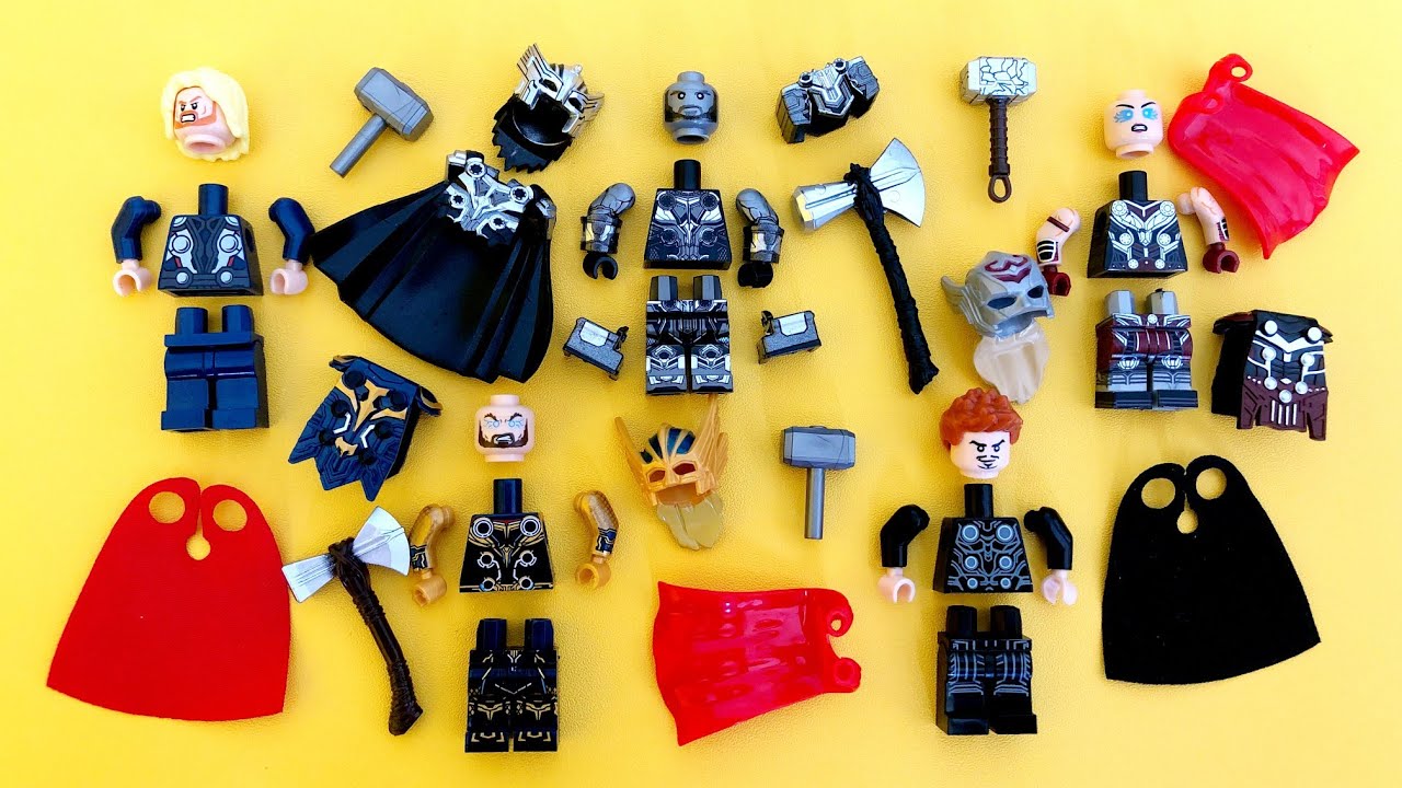 LEGO Thor Ragnarok | Mighty Thor & Jane Foster | Lego Unofficial Minifigures