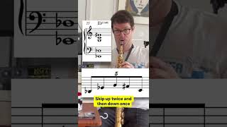 Don’t sleep on pentatonic #2. Such a useful group of pitches! #jazz #exercise #daily #practice