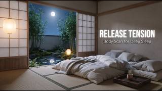 Guided Body Scan for Deep Sleep Tonight | Release Tension to Crickets, Pond and Wolf Howls screenshot 4