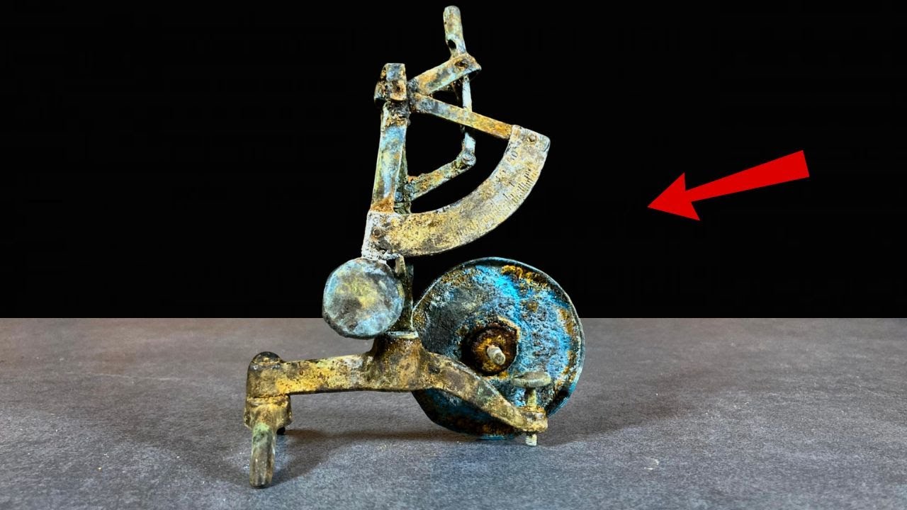 Vintage Brass Scale Restoration