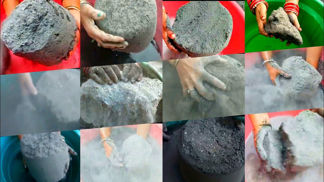 Dusty volcano🌪 huge texture charcoal+pouring paste 😷 #eshaledit don't forget subscribe 