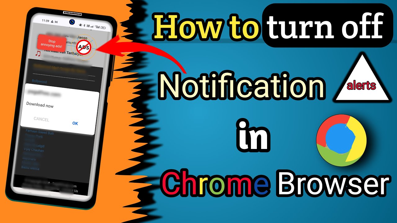 how to turn off notification in chrome browser | PE voice | 2025 - YouTube