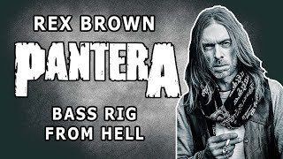 Rex Brown Bass Rig -  Pantera - Know Your Bass Player (1/2)