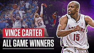 Vince Carter ALL Game Winners (1999 - 2018)