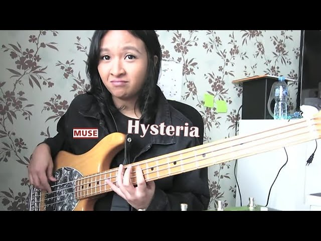 "Hysteria" - MUSE (Bass Cover by Nissa Hamzah)