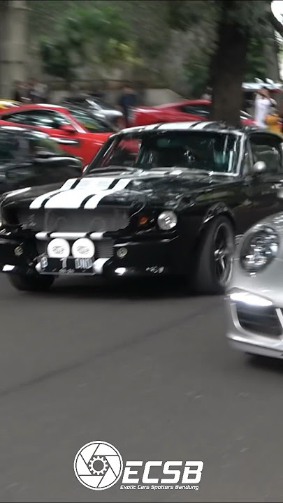 KUDA AMERIKA DI INDONESIA JINAK & TERKONTROL? (Ford Mustang Shelby GT500) #exoticcarsbandung