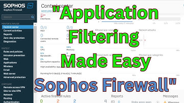 "Sophos Firewall: Step-by-Step Guide to Configuring Application Filters"