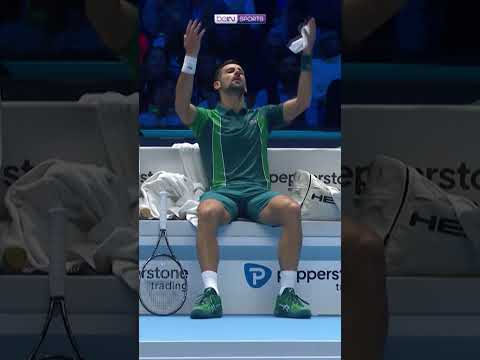 #Djokovic loves the boos! #atp #atpfinals #novakdjokovic #tennis #tennisplayer #shorts