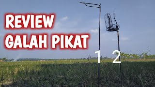 REVIEW DETAIL GALAH PIKAT, BAHAN FIBER, DAN STENLIS, KUAT DAN MUDAH DI BAWA KEMANA MANA.