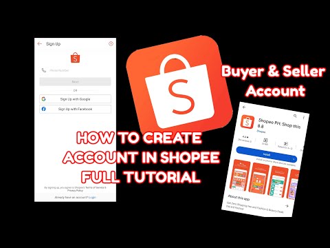 Paano Gumawa ng Account sa Shopee 2021 Full Tutorial Tagalog | How to Create Account on Shopee 2021