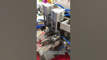 Fully Automatic Pneumatic 4-Head Rivet Machine