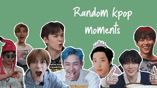 random kpop moments to watch before the concert. ft Stray Kids, Woosung, Seventeen, TXT and others!!