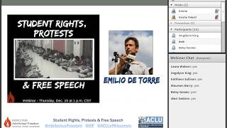 Webinar: Student Rights, Protests, and Free Speech