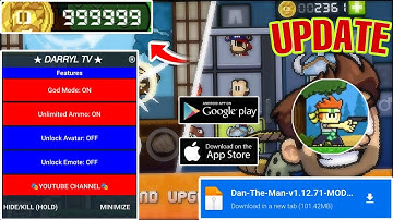Dan The Man Mod Menu Apk 2025 | Unlimited Coins, Unlock All Skin, God Mode 