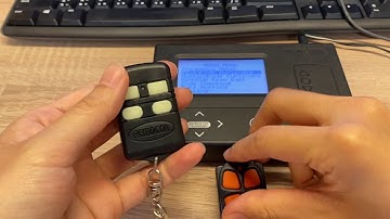 Copy a V2 remote by RMC-611CH face to face and program RMC-611CH to receiver by "OSP"