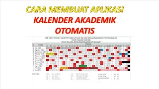 Cara Membuat Aplikasi Kalender Akademik 2020 screenshot 5