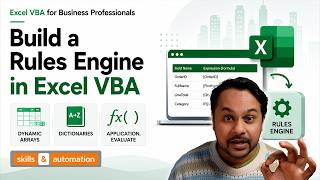 Build a Dynamic Rules Engine in Excel VBA | Change the Logic Without Changing the Code