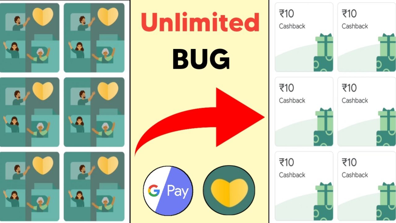 Google Pay Unlimited Loot Trick | Google Pay Bug | Earn Unlimited Cashback G-Pay