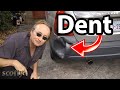 How to Remove Car Dent with Hot Water - DIY