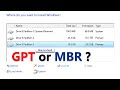 GPT or MBR | How to Check Disk  Drive Is GPT Or MBR In Windows partition ?