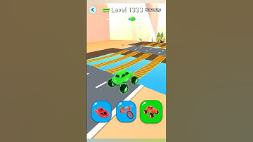 Shape-Shifting GAMEPLAY Walkthrough BeamNg drive New Level 1333 Car Racing #Shorts #ShapeShifting