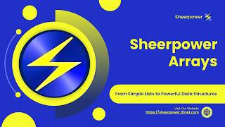 Sheerpower Arrays Tutorial | Learn Arrays, FILL, REDIM & More