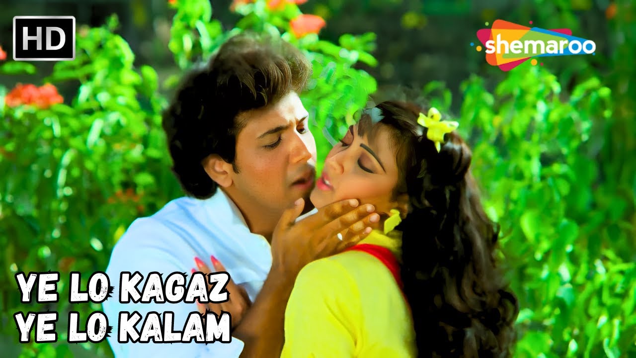 Ye Lo Kagaz Ye Lo Kalam  Kimi Katkar Govinda Songs  Alka Yagnik Hit Love Songs  Mera Lahoo