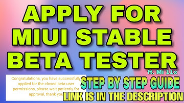 Apply for MI TESTER For MIUI STABLE INDIA ROM and Get updates early | Get Miui 13, Android 12 easily