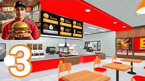 Burger Simulator | Gameplay Walkthrough Part 3 - Store Level 20 + Shop Expansion & Drive-Thru 