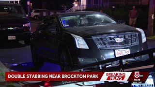 Double stabbing near Brockton playground under investigation