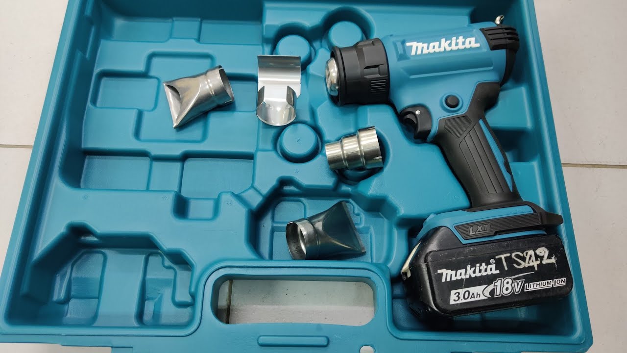 Unboxing Makita DHG180ZK Cordless Heat Gun 18V YouTube