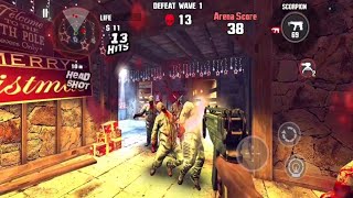 Dead Trigger Survival Shooter Game | Arena BloodyxMas | Zombies Shooting Game screenshot 3