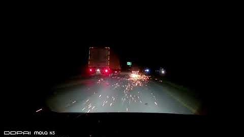 Tire Explodes on Highway || ViralHog