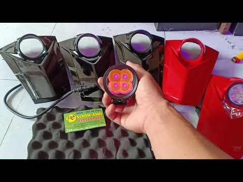 SIRIUS ĐỘ ĐÈN TRỢ SÁNG VÀO MẶT NẠ GỌN ĐẸP.ĐỘ ĐÈN XE MÁY SOON ANH 0346669686