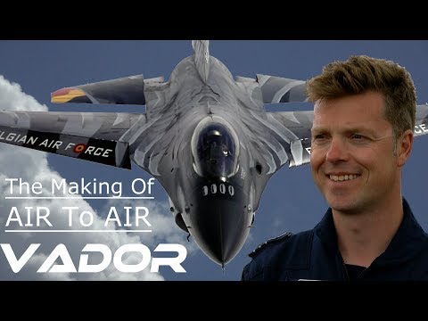 F16  4K UHD F-16 The making of Air to Air with "Vador" Stefan Darte