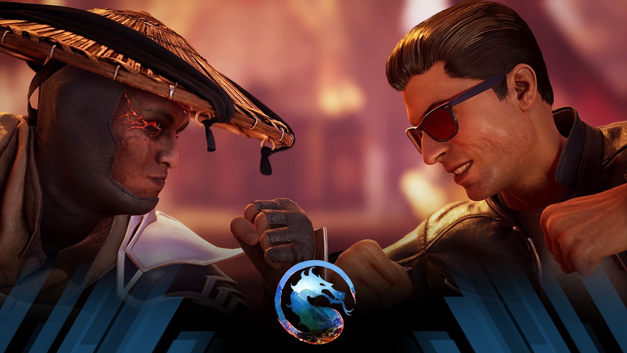 Mortal Kombat 1 - Dark Raiden Vs 'MK2 Movie' Johnny Cage (Very Hard)