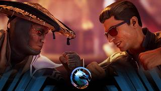 Mortal Kombat 1 - Dark Raiden Vs 'MK2 Movie' Johnny Cage (Very Hard)