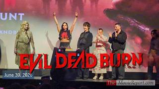 EVIL DEAD BURN premiere introduction & Souheila Yacoub birthday cake singalong - June 30, 2026 4K