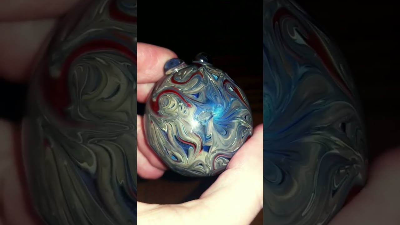 Freshly Cleaned Infamous Glass Fumed Spoon, and Grav Labs mini sherlock 