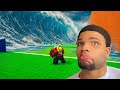 ROUBE UM BRAINROT E FUJA DO TSUNAMI NO ROBLOX😱