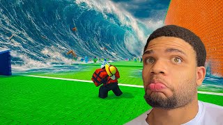 ROUBE UM BRAINROT E FUJA DO TSUNAMI NO ROBLOX😱