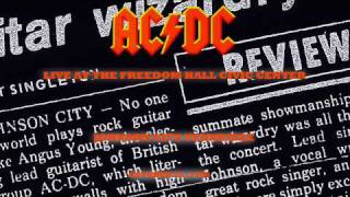 AC/DC You Shook Me All Night Long LIVE: Johnson City,1988 Soundboard HD