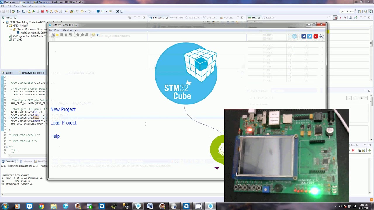 TrueStudio Debug - YouTube