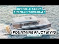 Fountaine Pajot MY4S yacht tour | Inside a €480k French powercat | Motor Boat & Yachting