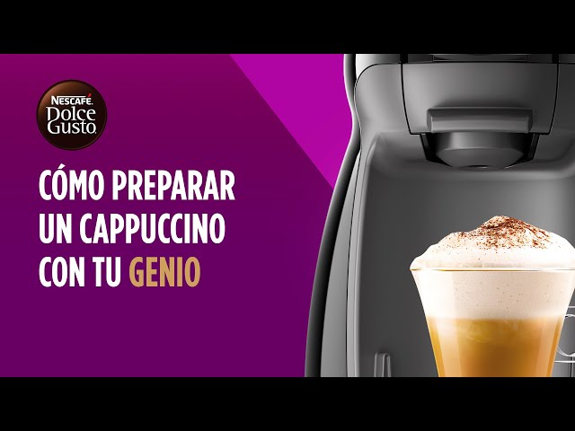 Cómo preparar un Café con Leche con la cafetera automática Genio