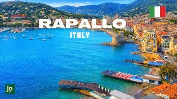 Rapallo vista dal cielo Liguria 🇮🇹