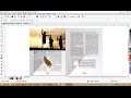 Corel Draw X8 Tutorials - Magazine Page Layout Designing