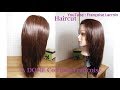 Coupe cheveux longue dgrade cascade v  long layered v  haircut  corte de pelo en capas largo v