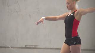 Tatiana Nabieva training BB 2013 Worlds