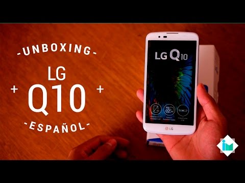 LG Q10 - Unboxing en español